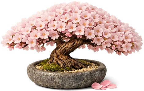 A blossoming bonsai from Sakura Post